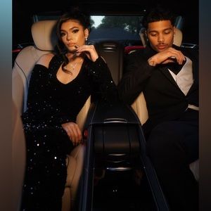 Classy black gown from @kessdesigns on instagram, size xs or 0-2